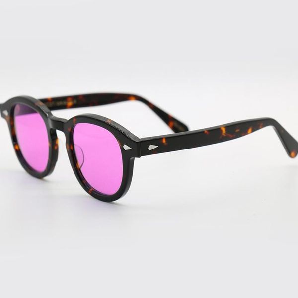 

fashion sunglasses frames lemtosh with purple red lens speiko york eyewear professional customize prescription myopia, Black