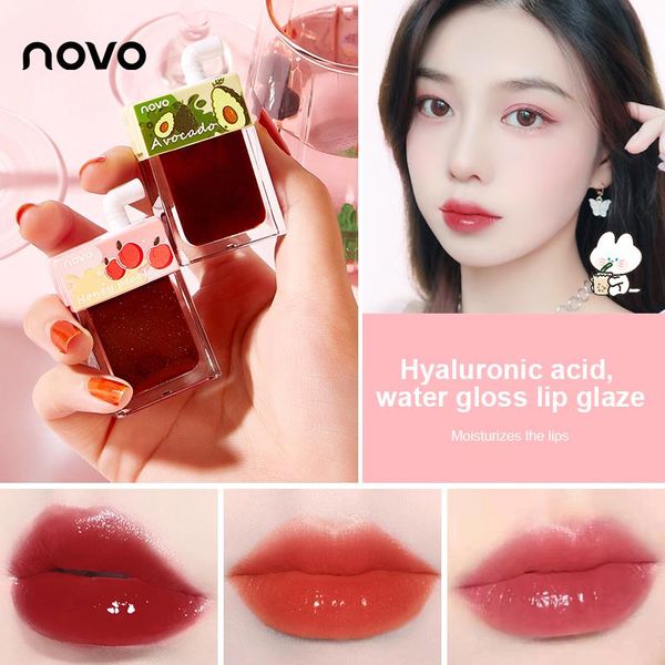 

lip glaze moisturizing lasting waterproof mirror gloss dye liquid water lipstick makeup long-lasting cosmetic tslm1