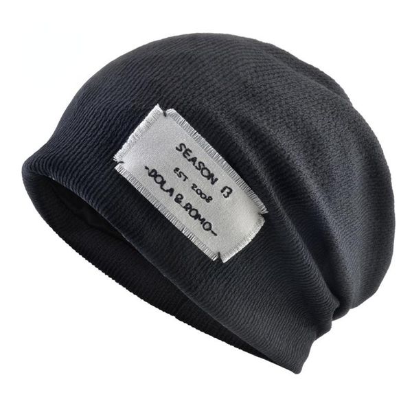 

beanie/skull caps fashion beanies hat for women solid color knit thin skullies beanie men spring summer soft bonnet hip hop, Blue;gray