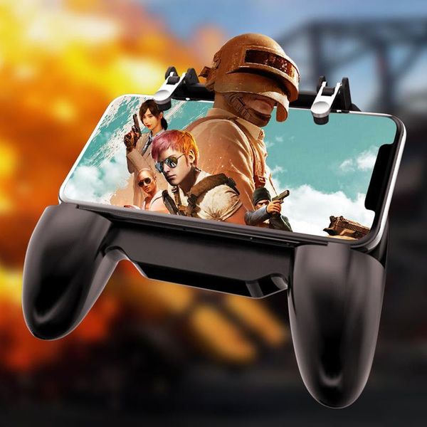 

game controllers & joysticks for pugb controller mobile phone 3 in 1 l1r1 shooter trigger fire button android smartphone gamepad joys