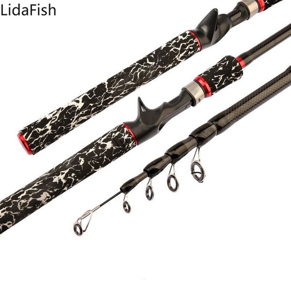 

casting spinning rod carbon fiber 1.8m-2.7m carp feeder travel fishing with eva grip boat rods