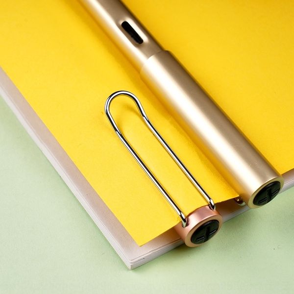 

ULg metal metal holder upright fountain pens traholder student upright transparent ink bag transparent primary school student pen multicolo