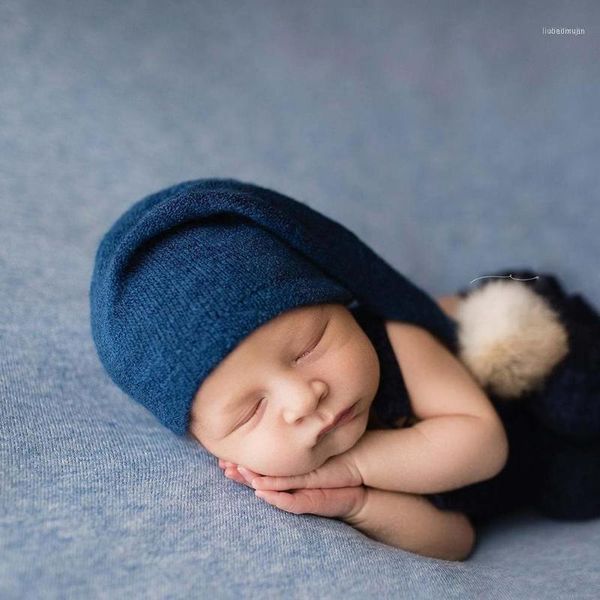 

born pography props knit fur ball hat beanie cap studio baby po1, Yellow