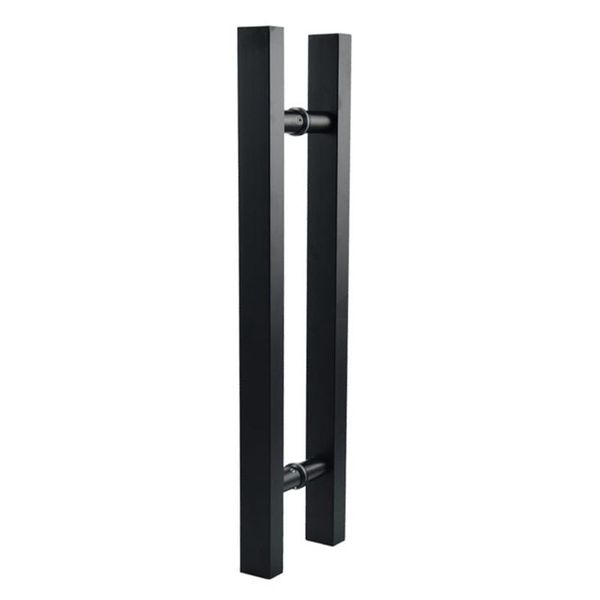 

handles & pulls matte black stainless steel glass / wooden door handle