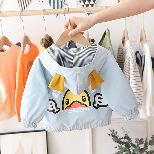 

jackets spring autumn hooded coat kids clothing casual cotton for boys baby cartoon coats fashion toddler children outwear, Blue;gray