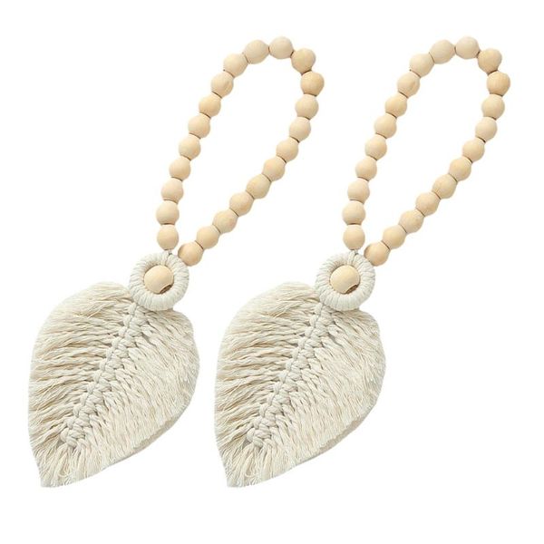 

curtain & drapes 2pcs exquisite household fixing strap hand knitting tieback