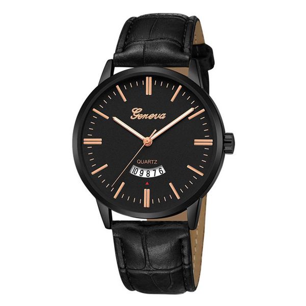 

wristwatches mesh black stainless steel fashion style man leather band watches men quartz watch casual wrist simple modern clock relogio, Slivery;brown