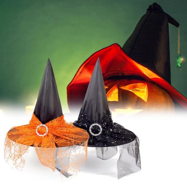 

party hats 50%fashion reusable cloth halloween kids wizard hat for decor