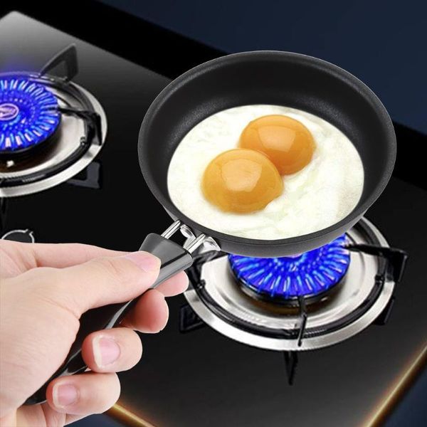 

nonstick mini frying pan poached egg household portable small kitchen cooker for home breakfast tools pans
