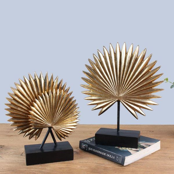 

decorative objects & figurines antique simplicity leaves model for home decoration accessories resin deskornaments birthday gifts