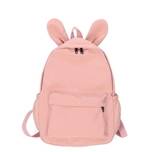 

backpack 2021 waterproof nylon women's travel schoolbag schoolgirl ear college wind mochilas