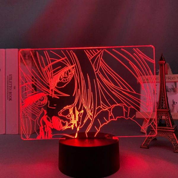 

night lights seraph of the end krul tepes led light for kid bedroom decoration birthday gift room desk acrylic 3d lamp