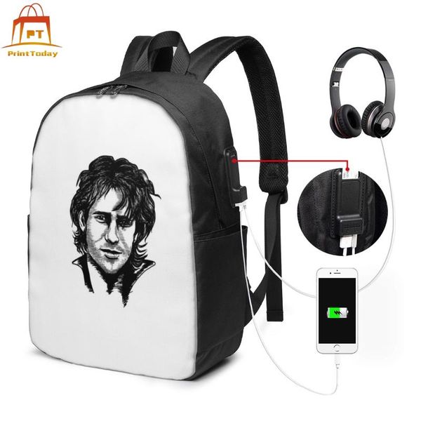 

backpack jeff buckley backpacks multi pocket bag men's - women's teenage trend bags