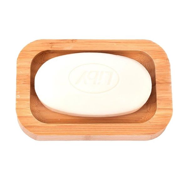 

soap dishes l9be wooden bamboo tray holder rack plate box container portable for home bathroom