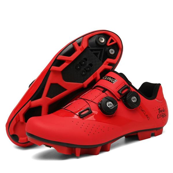 

cycling footwear professional men's shoes outdoor bicycle competition training fashion breathable sports, Black
