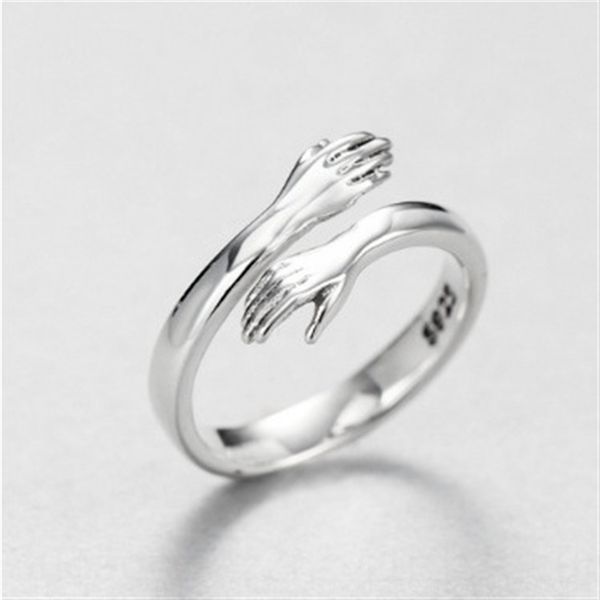 

GSEr korean ear embracing koreanfashion ringear fashion band rings embracing, Silver