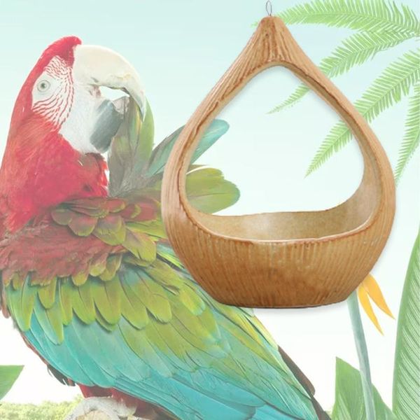 

bird cages practical toys nest hanging handmade supplies with patch pendant