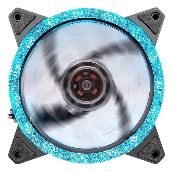 

fans & coolings coolmoon double ring diamond face chassis fan 12cm mute light emitting deskcomputer cooling cpu pc