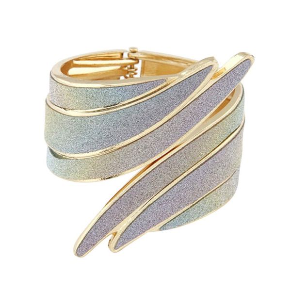 

charm bracelets random color angel bracelet punk wristband fashion alloy delicate exaggerated bangle jewelry decor, Golden;silver