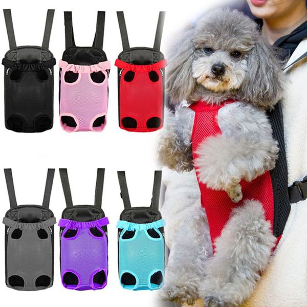 

dog car seat covers legs out front carrier bag hands-adjustable pet backpack travel for small dogs cats puppies hiking camping