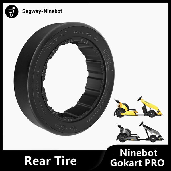 USA STOCK Original Ninebot by Segway Electric Scooter GoKart Pro e Go kart Bundle Kit de pneus traseiros para ninebot S-MAX Quick Release Sports Drift Tires Accessories