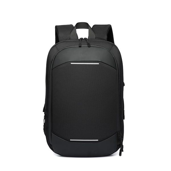 

men's raincoat backpack, large capacity business bag, leisure, fashion, 15.6 backpack