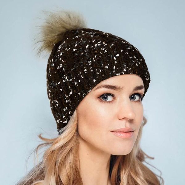 

beanies 25# winter women hat autumn handmade female warm cap knitted beanie girl hats woman bonnet femme chunky thick stretchy