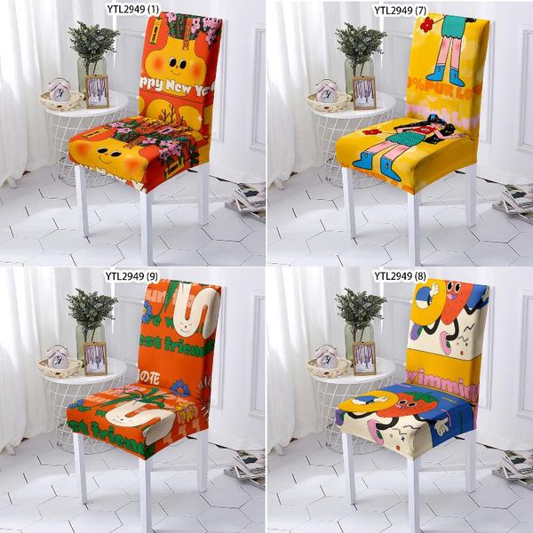 

chair covers cartoon anime computer armchair folding chairs gamer cover dinning office home