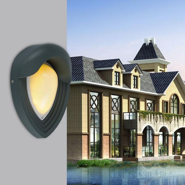 

outdoor wall lamp ac85-265v waterproof led porch garden torch lights courtyard decoration light lamps