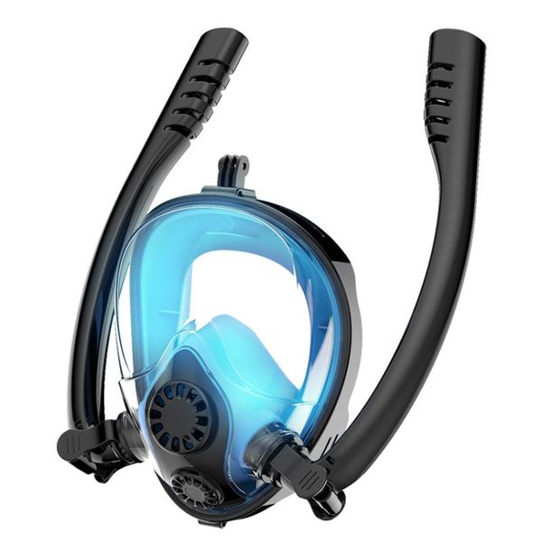 

diving masks full face scuba snorkeling set professional swim anti fog mask respiratory tauchen swimming equipment ed50mj