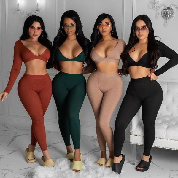 

women's tracksuits 2021 woman suit fashion sport est, Gray