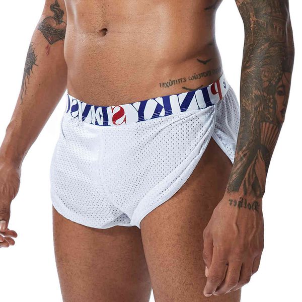 

arrows pants summer nylon loose panties men's boxers home fashion youth casual underwear shorts, Black;white