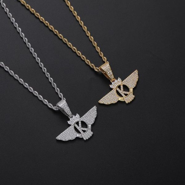 

brass pendant heart micro pave with cz bling mens necklace iced out hip hop jewelry cn364 necklaces, Silver