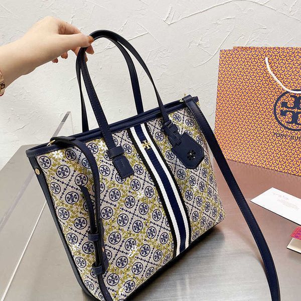 

women's bag 2021 new fashion tote gemini daisy printing zipper shopping bagszly