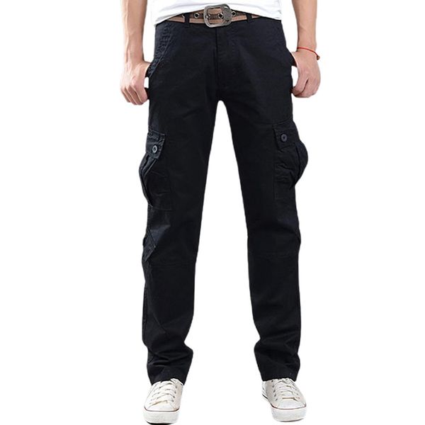 Calças de estilos Homens Casual Sweatpants Fitness Ginásio Combate Outdoor Wear Calças Plus Size Pantalones de Hombre Calças de Carga Homens