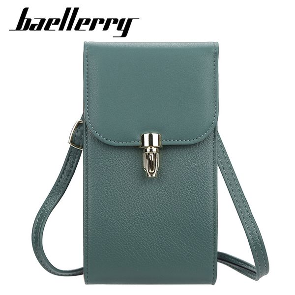 

baellerry new 2021 trend women's korean messenger bag fashion wallet vertical mobile phone bag women, Red;black