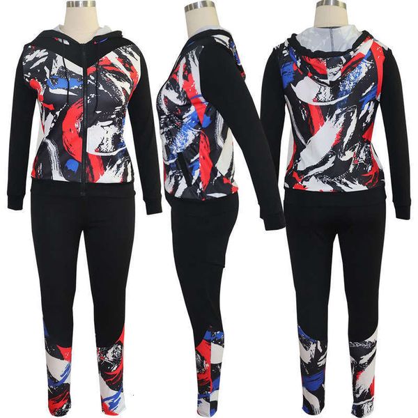 

long sleeve women's tracksuits sports two piece nightclub suit 8606, Gray