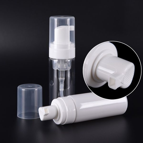 

50ml travel empty plastic pump hand wash soap mousse cream dispenser bubbling packing bottle