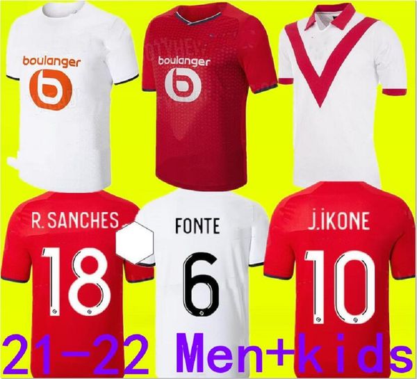 

54 55 losc vintage 2021 soccer jerseys retro david fonte burak bamba yazici football shirt 20 21 lille jikone r.sanches t.weah .araujo mail, Black;yellow