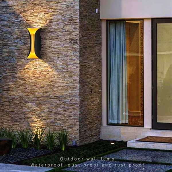 

wall lamps outdoor small waist waterproof lamp modern led indoor decorative lighting porch garden