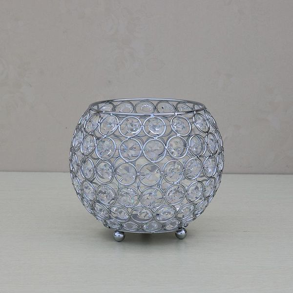 

european creative fashion crystal candlestick decoration el deskromantic candle ware 10pcs holders