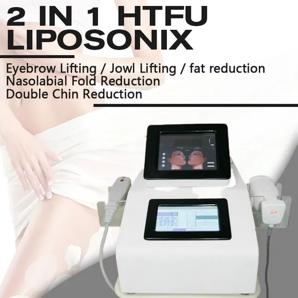 2023 Outros equipamentos de beleza Bom efeito Medical Grau 2in1 Hifu Liposonix Slimming Slimming Hifu Face Lift Machine