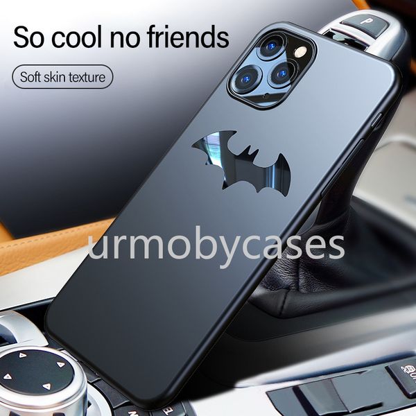 

ultra-thin metal bat matte pc phone case for iphone 12 11 pro max se xsmax xr xs x 8 7 6 plus magnetic protection cover