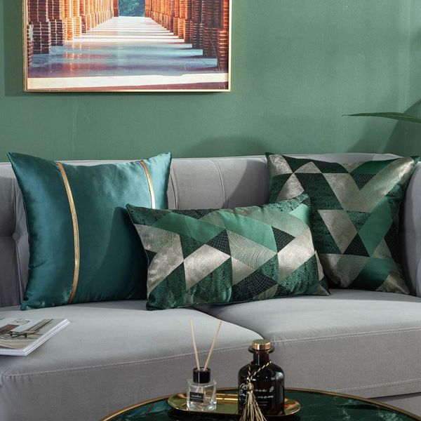 

cushion/decorative pillow 1pcs geometric sofa throw pillowcover living room decorative cushion cover home flannelette office pillowcase 4076