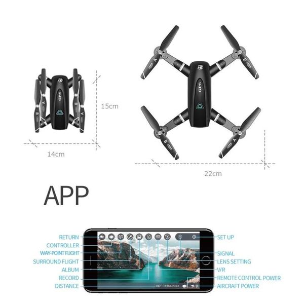 

leadingstar csj s167 gps 2.4g wifi fpv drone with 4k camera rc quadcopter drones