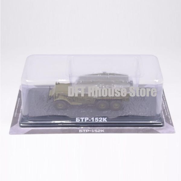 

decorative objects & figurines 1:43 toy soviet union metal alloy tank btr-152 model miniature scale toys for children ornaments