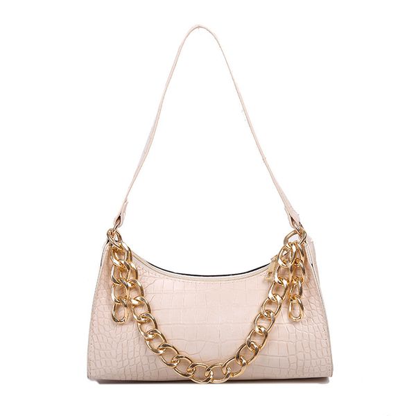 

fashion all-match women's bag new crocodile pattern pu leather tote shoulder bags for women 2021 trendy texture zipper handbags
