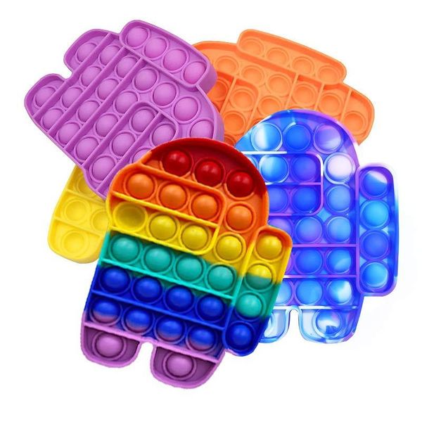 

party push bubble fidget toys relief toy antistress pop soft squishy anti-stress gift anti stress box