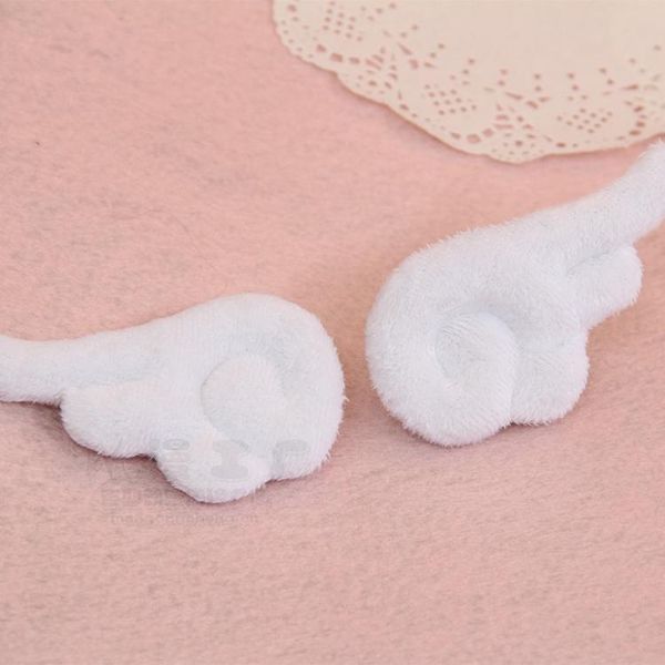 

party masks anime cardcaptor cherry blossoms wing hairpin gift for the lovely lolita girl white wings winged angel hair accessories
