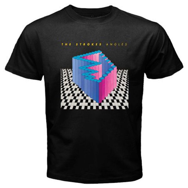 

the strokes *angles men's black t-shirt size s to 3xl, White;black